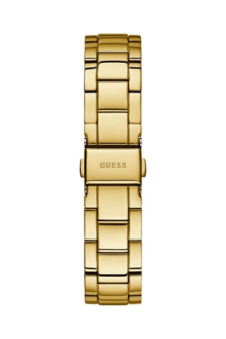 Montre à quartz en acier  - Doré