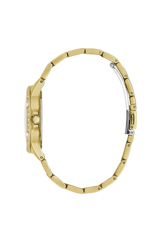 Montre à quartz en acier - Doré et argenté
