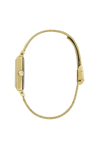 Montre à quartz en acier - Doré
