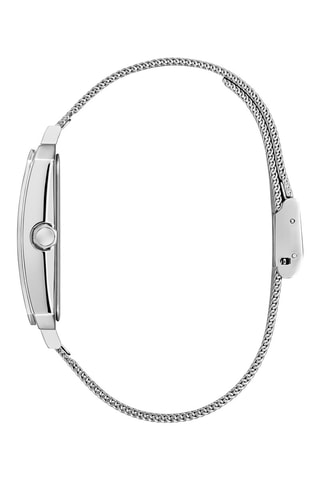 Montre à quartz en acier - Argenté