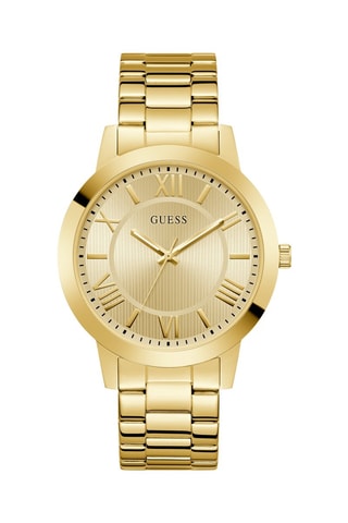 Montre à quartz en acier inoxydable - Doré