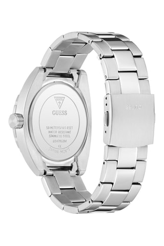 Montre à quartz en acier inoxydable - Argenté