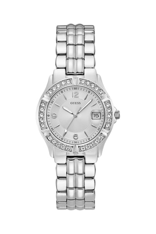 Montre à quartz en acier - Argenté