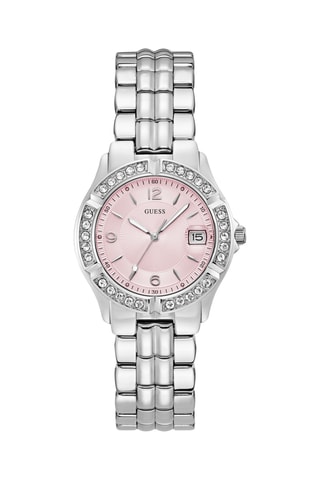Montre à quartz en acier - Argenté