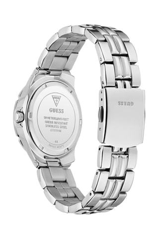 Montre à quartz en acier - Argenté