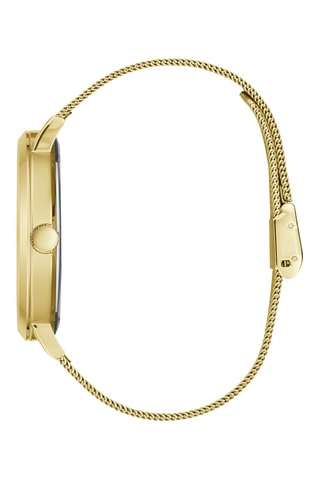 Montre à quartz en acier recyclé - Doré