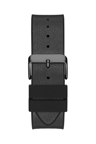 Montre en tissu et bracelet en cuir