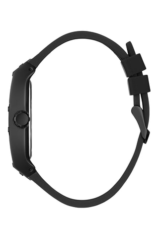 Montre en tissu et bracelet en cuir