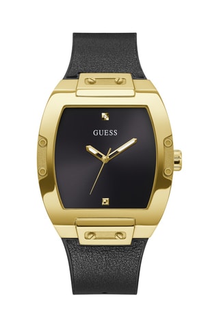Montre à quartz en cuir, diamants