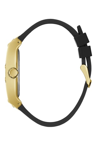 Montre à quartz en cuir, diamants