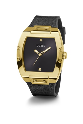 Montre à quartz en cuir, diamants