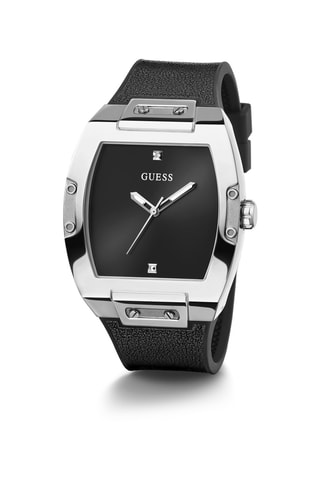 Montre à quartz en cuir, diamants