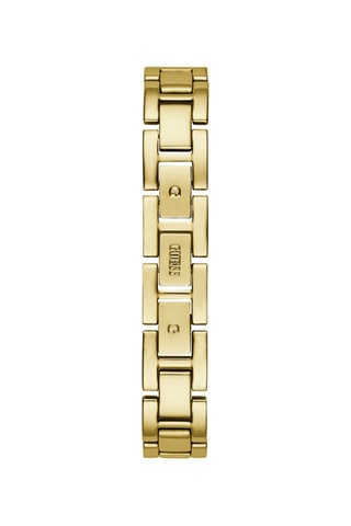 Montre à quartz en acier recyclé - Doré
