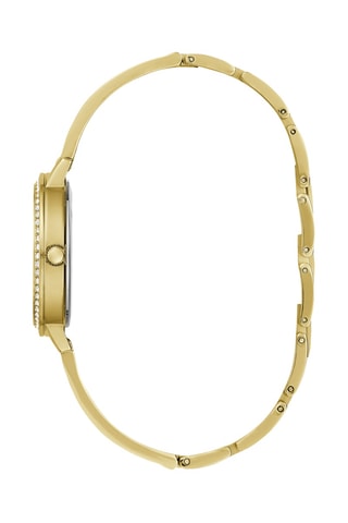 Montre à quartz en acier recyclé - Doré