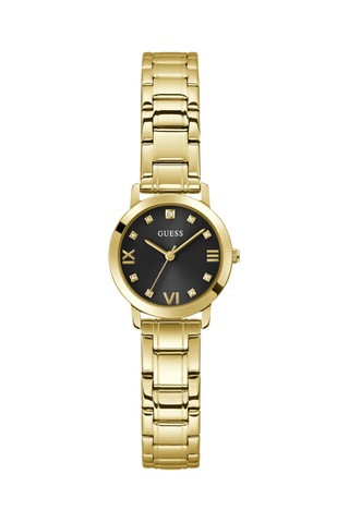 Montre à quartz en acier - Doré