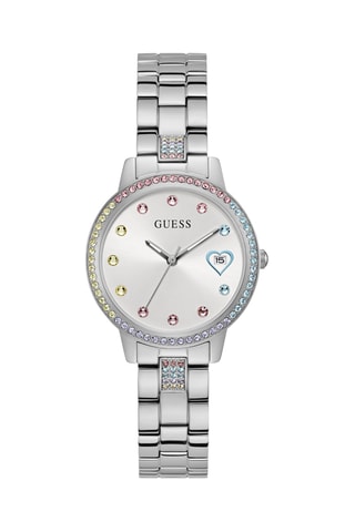Montre à quartz en acier - Argenté