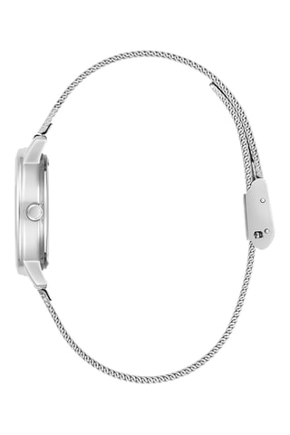 Montre à quartz en acier - Argenté