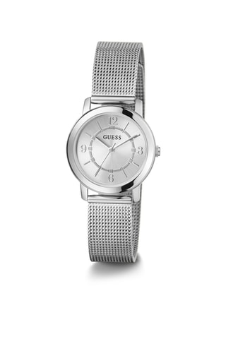 Montre à quartz en acier - Argenté
