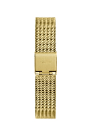 Montre à quartz en acier - Doré