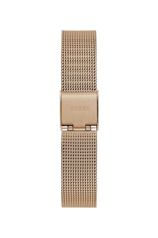 Montre à quartz en acier - Doré