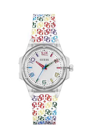Montre à quartz en silicone - Blanc
