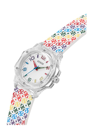 Montre à quartz en silicone - Blanc