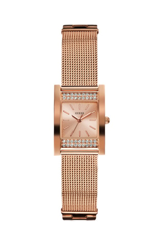 Montre à quartz en acier - Doré