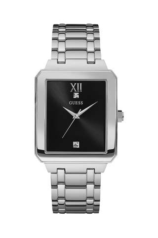 Montre à quartz en acier - Argenté