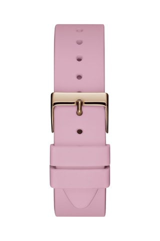 Montre à quartz en silicone - Chronographe - Rose et doré