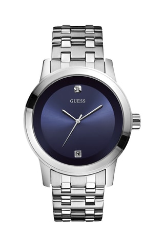 Montre à quartz en acier - Argenté
