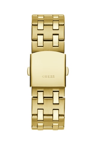 Montre à quartz en acier, diamants