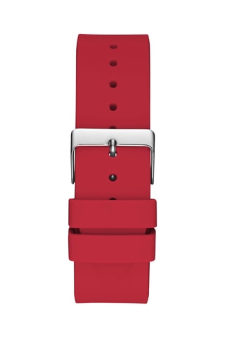 Montre à quartz en silicone - Rouge