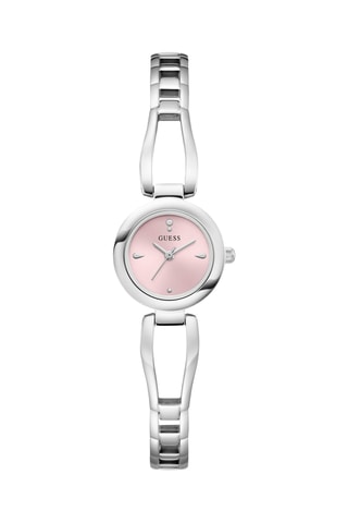 Montre à quartz en acier - Argenté