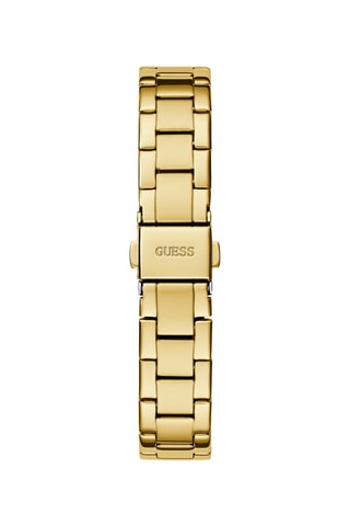 Montre à quartz en acier - Doré