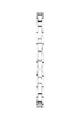 Montre à quartz en acier recyclé - Argenté