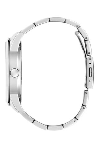 Montre à quartz en acier - Argenté