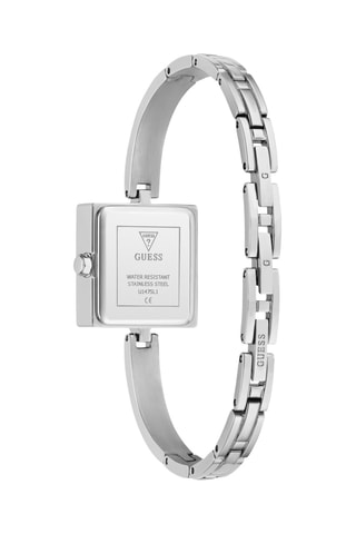 Montre à quartz en acier recyclé - Argenté