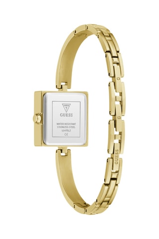 Montre à quartz en acier recyclé - Doré
