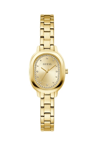 Montre à quartz en acier - Doré