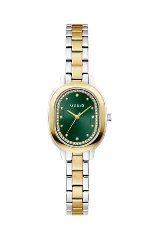 Montre à quartz en acier - Doré et argenté