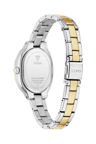 Montre à quartz en acier - Doré et argenté