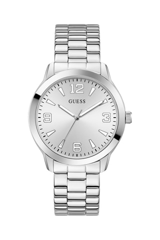 Montre à quartz en acier - Argenté