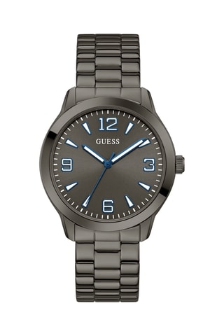 Montre à quartz en acier - Gris