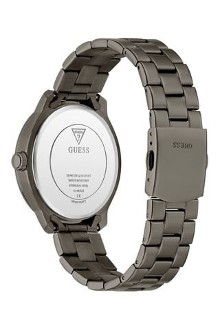 Montre à quartz en acier - Gris