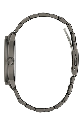 Montre à quartz en acier - Gris
