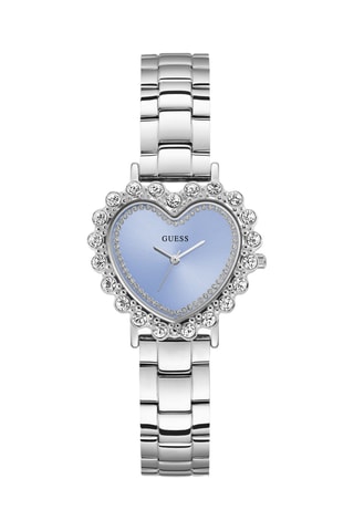 Montre à quartz en acier - Argenté