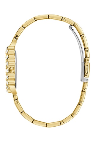 Montre à quartz en acier - Doré et rose