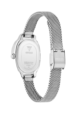 Montre à quartz en métal - Argenté