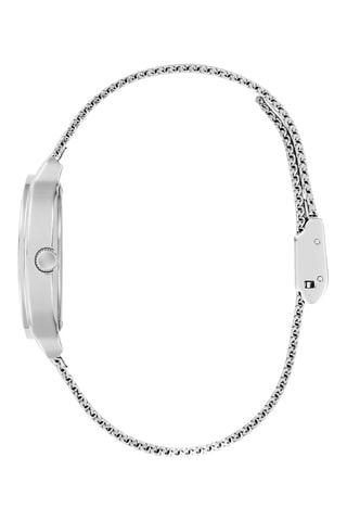 Montre à quartz en métal - Argenté
