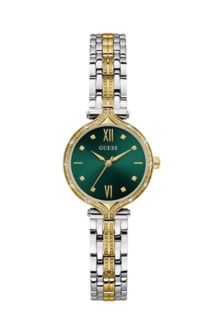 Montre à quartz en acier - Argenté et doré